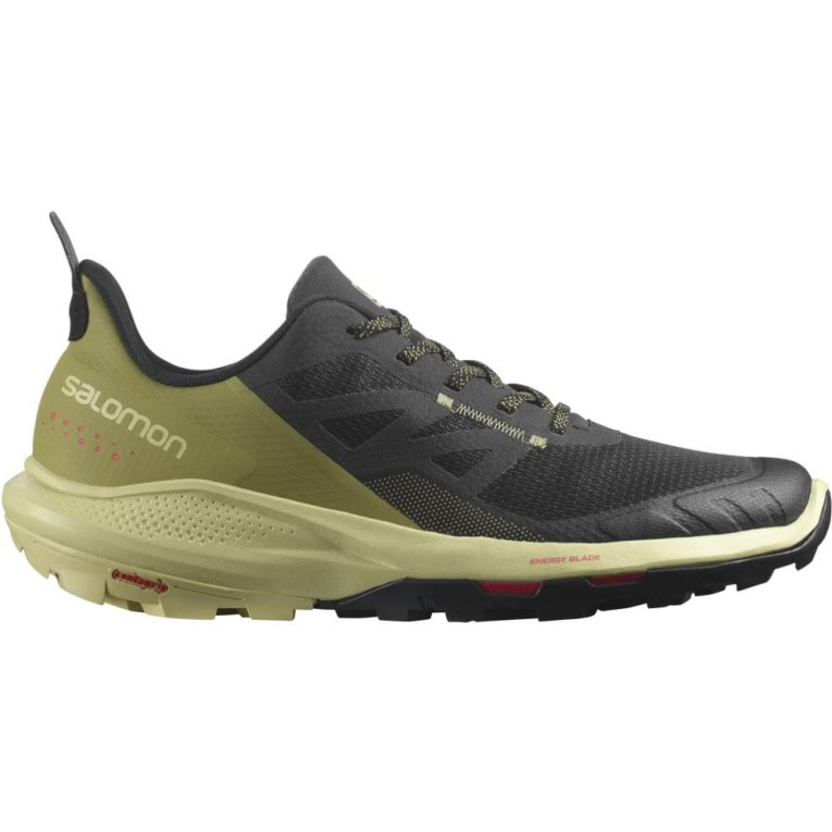 Tenis Senderismo Salomon Outpulse Hombre Verde Oliva Negros | MX CWYT264